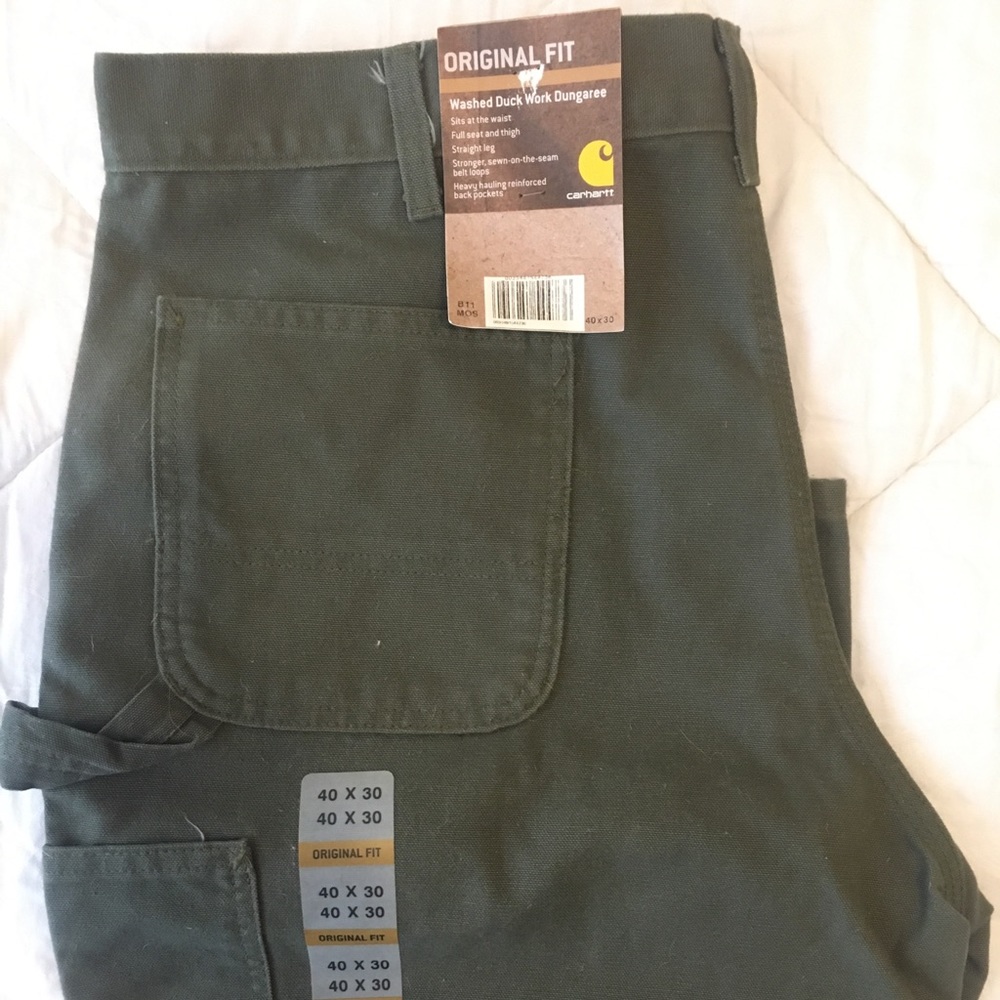 Carhartt Dungaree NWT 40x30 Style Work